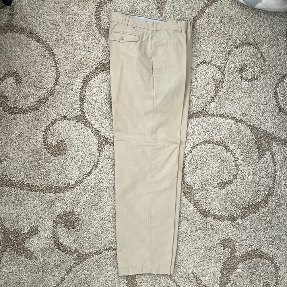 Men’s Dress Pant 34x34 Tan Straight leg